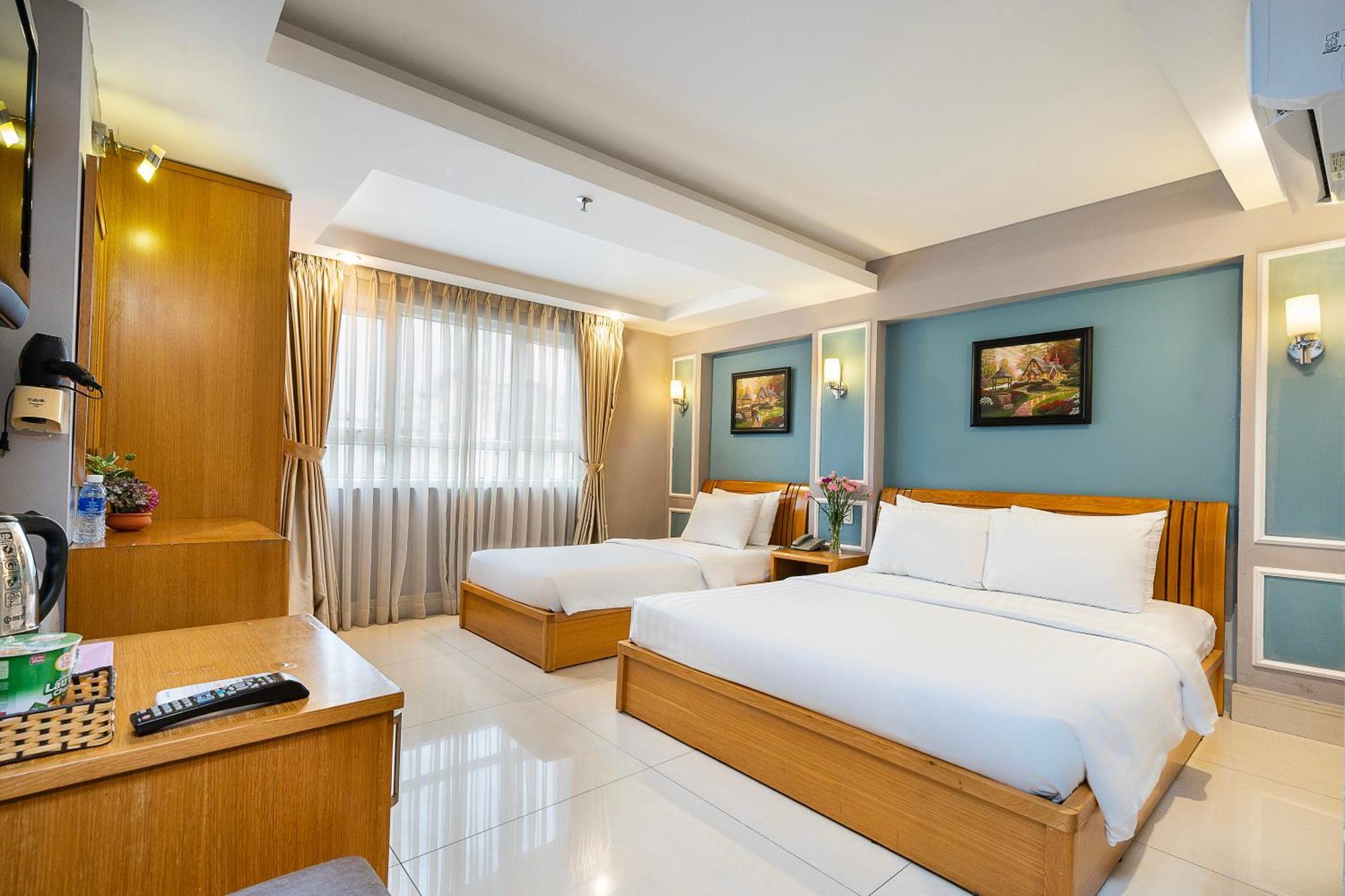 Lucky Star Hotel - Ben Thanh Cidade de Ho Chi Minh Exterior foto
